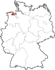 Karte Sande, Kreis Friesl